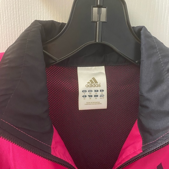 Adidas Pink Women’s XS Jacket Windbreaker - Picture 6 of 10